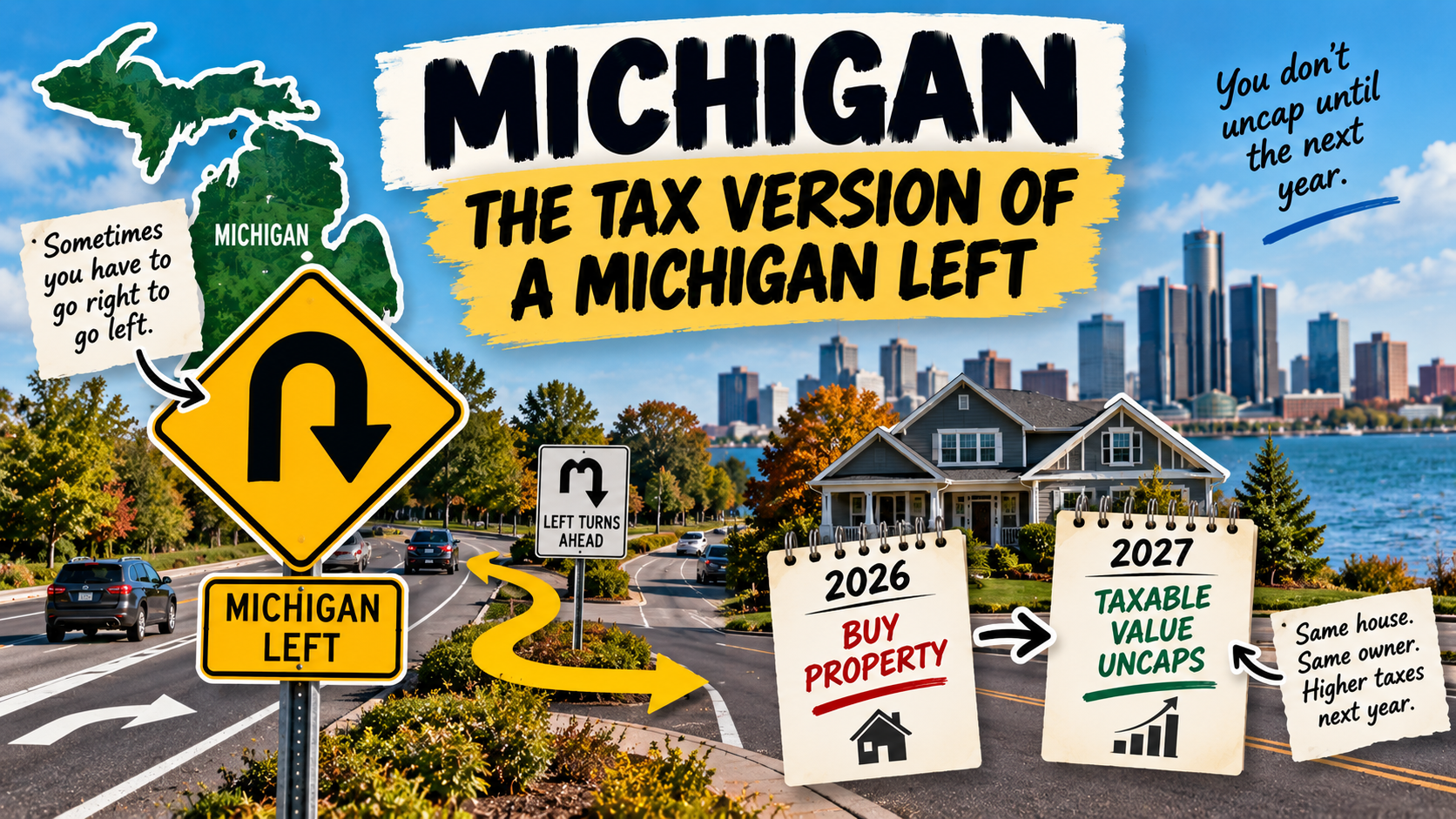 Michigan property tax uncapping and the Michigan Left