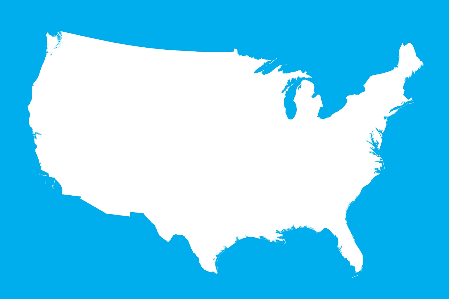 Interactive map for data visualization